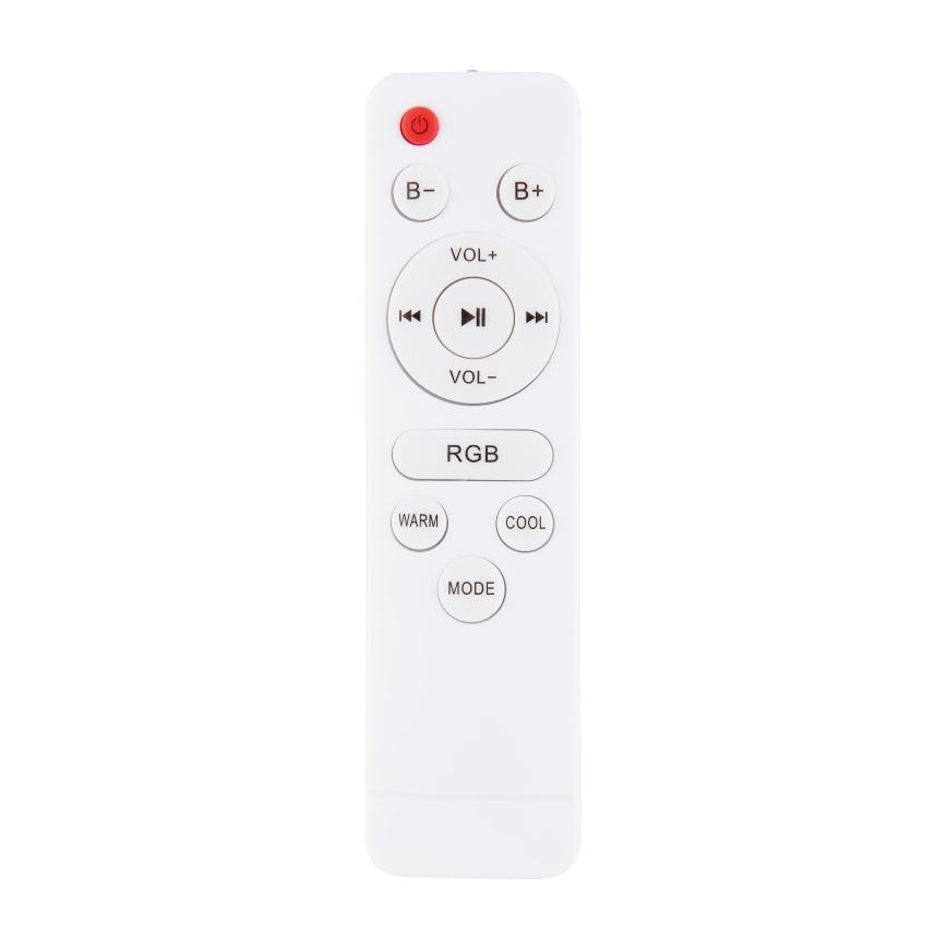 Globo - LED RGBW Stmívatelné koupelnové svítidlo s reproduktorem LED/18W/230V 3000-6500K IP44 + dálkové ovládání