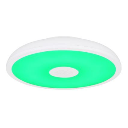 Globo - LED RGBW Stmívatelné koupelnové svítidlo s reproduktorem LED/18W/230V 3000-6500K IP44 + dálkové ovládání