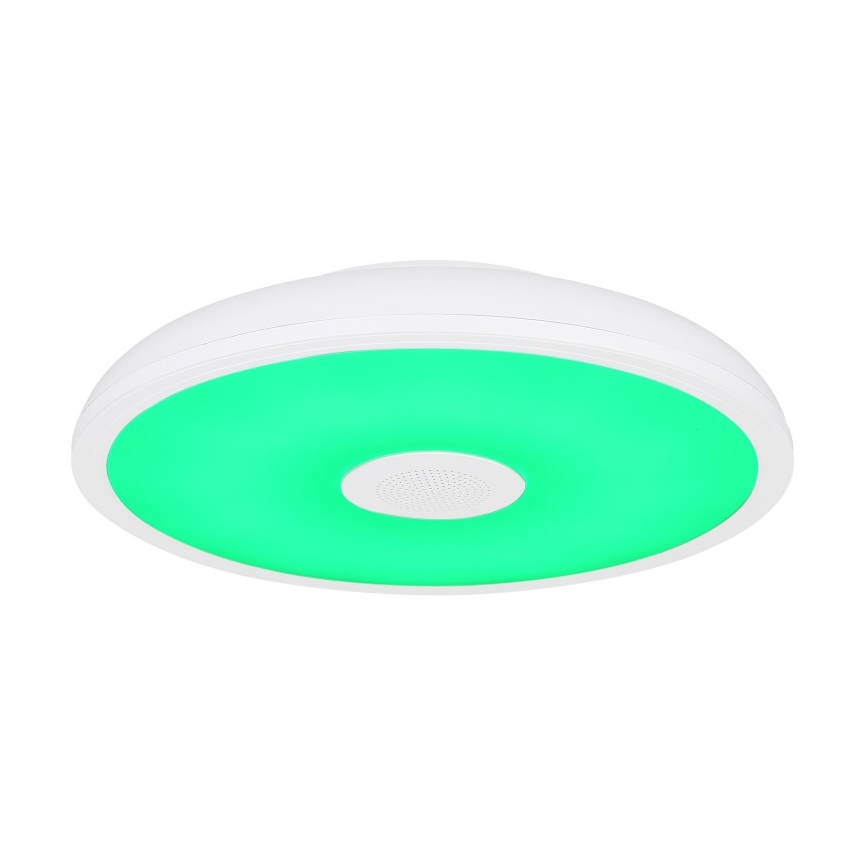 Globo - LED RGBW Stmívatelné koupelnové svítidlo s reproduktorem LED/18W/230V 3000-6500K IP44 + dálkové ovládání
