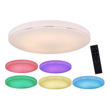 Globo - LED RGB Stmívatelné stropní svítidlo 1xLED/60W/230V + dálkové ovládání