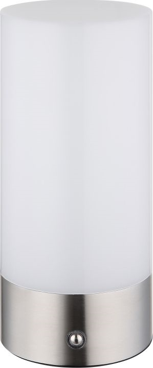 Globo - LED RGBW Stmívatelná dotyková venkovní stolní lampa LED/1,8W/5V 1500 mAh IP44 matný chrom