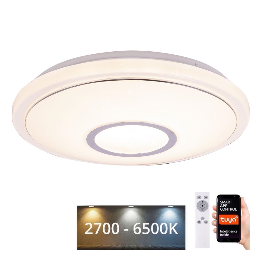 Globo - LED RGBW Stmívatelné stropní svítidlo LED/16W/230V 2700-6500K WiFi Tuya + dálkové ovládání