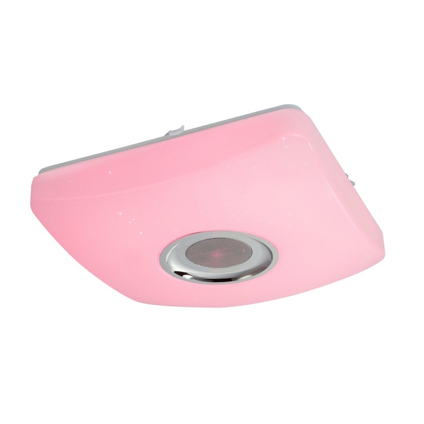 Globo - LED RGBW Stmívatelné svítidlo s reproduktorem LED/18W/230V 3000-6000K + dálkové ovládání
