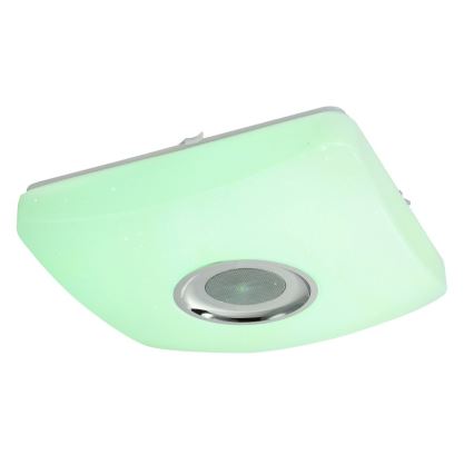 Globo - LED RGBW Stmívatelné svítidlo s reproduktorem LED/18W/230V 3000-6000K + dálkové ovládání