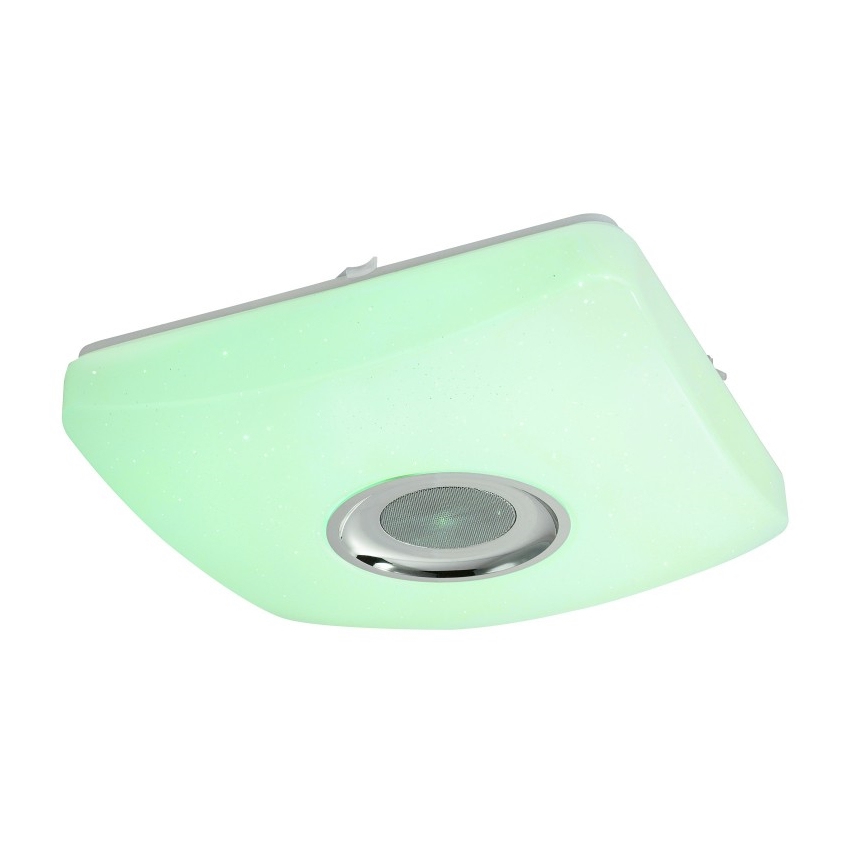 Globo - LED RGBW Stmívatelné svítidlo s reproduktorem LED/18W/230V 3000-6000K + dálkové ovládání