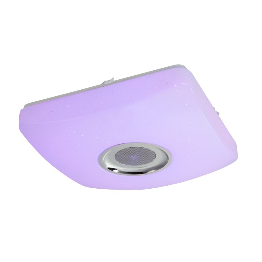 Globo - LED RGBW Stmívatelné svítidlo s reproduktorem LED/18W/230V 3000-6000K + dálkové ovládání