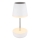 Globo - LED Solární lampa 10xLED/0,06W/3V IP44 800 mAh bílá