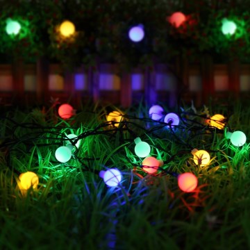 Globo - LED Solární řetěz 20xLED/1,2V IP44 300 mAh 5,8 m