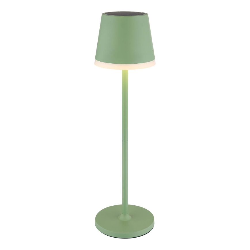 Globo - LED Solární svítidlo LED/0,06W/3V 3000K IP44 zelená