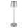 Globo - LED Solární svítidlo LED/0,6W/3V 3000K IP44 matný chrom