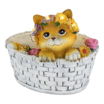 Globo - LED Solární svítidlo LED/1,2V IP44 300 mAh kočka