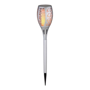 Globo - LED Solární svítidlo LED/3,6W/3V 1800K IP44 lesklý chrom