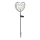 Globo - LED Solární svítidlo LED/3V IP44 300 mAh stříbrné srdce