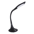 Globo - LED Stmívatelná dotyková flexibilní stolní lampa LED/9W/230V 3000/4000/6500K černá