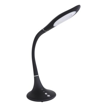 Globo - LED Stmívatelná dotyková flexibilní stolní lampa LED/9W/230V 3000/4000/6500K černá