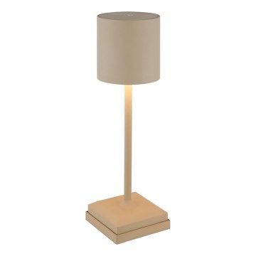 Globo - LED Stmívatelná dotyková nabíjecí stolní lampa LED/1,5W/5V 2200 mAh béžová