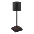 Globo - LED Stmívatelná dotyková nabíjecí stolní lampa LED/1,5W/5V 2200 mAh černá