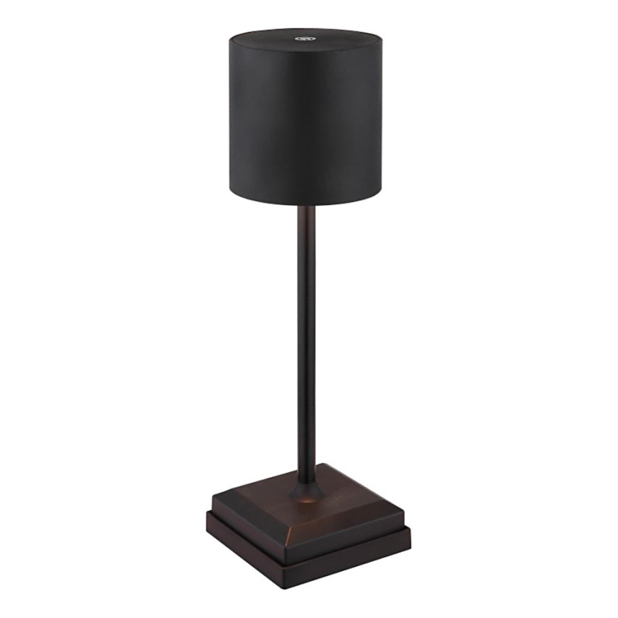 Globo - LED Stmívatelná dotyková nabíjecí stolní lampa LED/1,5W/5V 2200 mAh černá