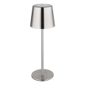 Globo - LED Stmívatelná dotyková nabíjecí stolní lampa LED/2W/3,7V 3000/4000/6000K 2200 mAh lesklý chrom
