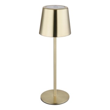 Globo - LED Stmívatelná dotyková nabíjecí stolní lampa LED/2W/3,7V 3000/4000/6000K 2200 mAh zlatá