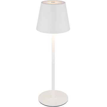 Globo - LED Stmívatelná dotyková nabíjecí venkovní stolní lampa 3v1 LED/3W/5V 3000/4000/5000K IP54 1800 mAh bílá