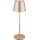 Globo - LED Stmívatelná dotyková nabíjecí venkovní stolní lampa 3v1 LED/3W/5V 3000/4000/5000K IP54 1800 mAh mosaz