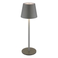Globo - LED Stmívatelná dotyková nabíjecí venkovní stolní lampa 3v1 LED/3W/5V 3000/4000/5000K IP54 1800 mAh šedá
