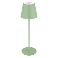 Globo - LED Stmívatelná dotyková nabíjecí venkovní stolní lampa 3v1 LED/3W/5V 3000/4000/5000K IP54 1800 mAh zelená