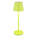 Globo - LED Stmívatelná dotyková nabíjecí venkovní stolní lampa 3v1 LED/3W/5V 3000/4000/5000K IP54 1800 mAh zelená