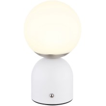Globo - LED Stmívatelná dotyková stolní lampa LED/2W/5V 2700/4000/6500K 1800 mAh bílá