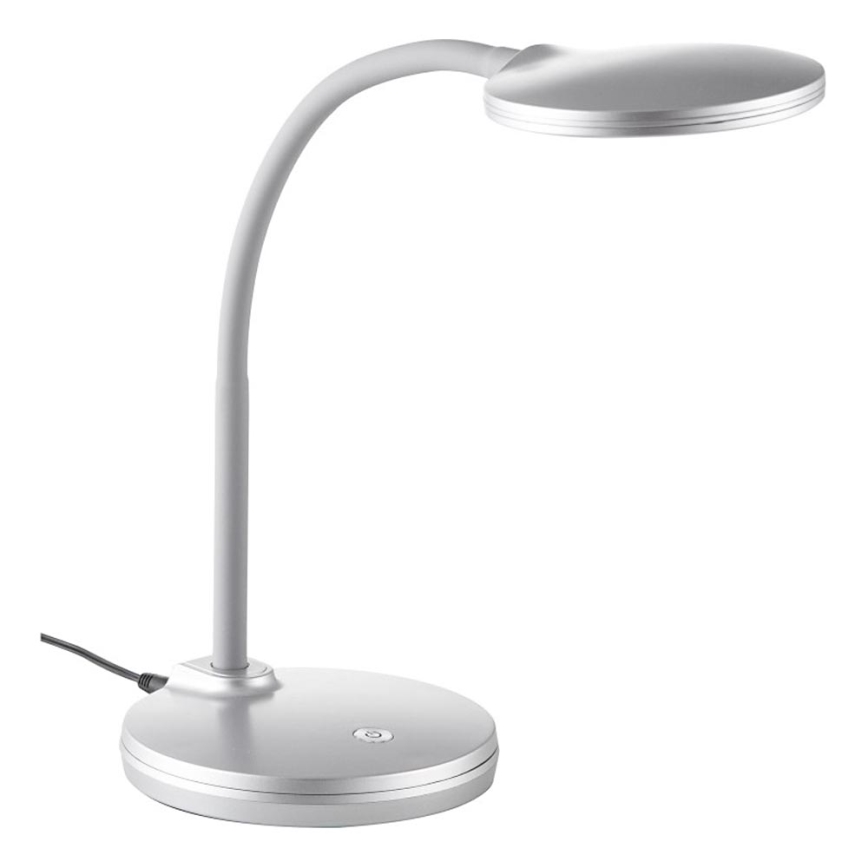 Globo - LED Stmívatelná dotyková stolní lampa LED/4W/230V stříbrná