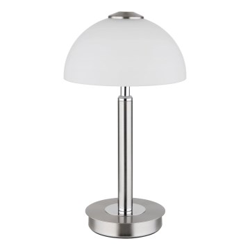 Globo - LED Stmívatelná dotyková stolní lampa LED/7W/230V 3000K matný chrom