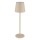 Globo - LED Stmívatelná dotyková venkovní lampa LED/3W/3,7V IP44 1800 mAh USB béžová