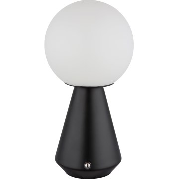 Globo - LED Stmívatelná dotyková venkovní stolní lampa LED/1,5W/5V 3000/4500/6500K 1800 mAh IP41 černá