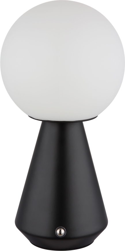 Globo - LED Stmívatelná dotyková venkovní stolní lampa LED/1,5W/5V 3000/4500/6500K 1800 mAh IP41 černá