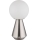 Globo - LED Stmívatelná dotyková venkovní stolní lampa LED/1,5W/5V 3000/4500/6500K 1800 mAh IP41 matný chrom