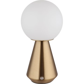 Globo - LED Stmívatelná dotyková venkovní stolní lampa LED/1,5W/5V 3000/4500/6500K 1800 mAh IP41 měděná