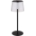 Globo - LED Stmívatelná dotyková venkovní stolní lampa LED/1,8W/5V IP44 1800 mAh černá/čirá