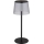 Globo - LED Stmívatelná dotyková venkovní stolní lampa LED/1,8W/5V IP44 1800 mAh černá/kouřová