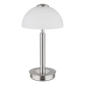 Globo - LED Stmívatelná dotykový stolní lampa LED/7W/230V 3000K matný chrom