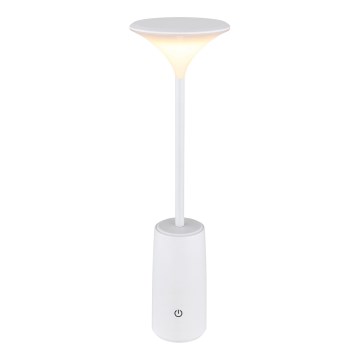Globo - LED Stmívatelná nabíjecí dotyková stolní lampa LED/1,2W/3,7V 3000K 1500mAh bílá