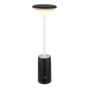 Globo - LED Stmívatelná nabíjecí dotyková stolní lampa LED/1,2W/3,7V 3000K 1500mAh černá
