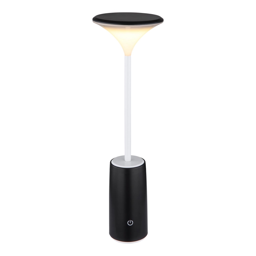 Globo - LED Stmívatelná nabíjecí dotyková stolní lampa LED/1,2W/3,7V 3000K 1500mAh černá