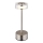 Globo - LED Stmívatelná nabíjecí dotyková stolní lampa LED/2,5W/3,7V 2700/4000/6500K 1800 mAh matný chrom