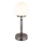 Globo - LED Stmívatelná nabíjecí dotyková stolní lampa LED/2,5W/5V 1800 mAh 2700/4000/6500K antracit