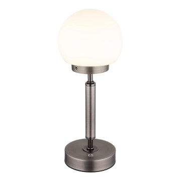 Globo - LED Stmívatelná nabíjecí dotyková stolní lampa LED/2,5W/5V 1800mAh 2700/4000/6500K antracit