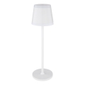 Globo - LED Stmívatelná nabíjecí dotyková stolní lampa LED/4,6W/230V 1800 mAh USB IP54 bílá