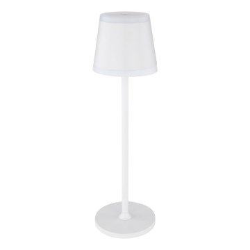 Globo - LED Stmívatelná nabíjecí dotyková stolní lampa LED/4,6W/230V 1800 mAh USB IP54 bílá