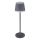 Globo - LED Stmívatelná nabíjecí dotyková stolní lampa LED/4,6W/3,7V 3000K 1800 mAh šedá IP54