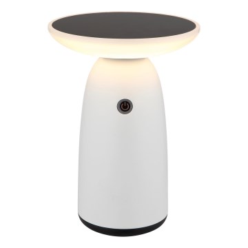Globo - LED Stmívatelná solární dotyková lampa LED/10W/230V IP54 bílá